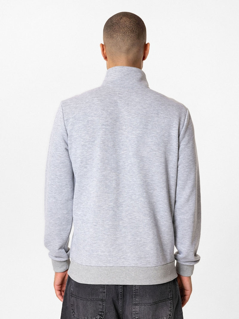 Sudadera half zip gris williot